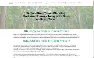 Now-or-never-travel.com Screenshot 2024-04-18 18:10:25