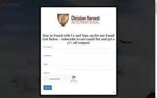 Christianharvestintl.org Screenshot 2024-06-25 22:37:27