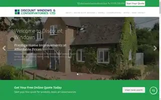 Discountwindowsandconservatories.co.uk Screenshot 2024-05-09 10:40:37
