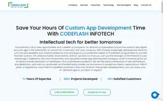 Codeflashinfotech.com Screenshot 2024-06-14 09:03:12