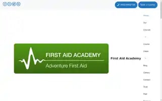 Firstaidacademy.co.uk Screenshot 2024-07-03 12:09:39
