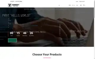 Yubinsoft.com Screenshot 2024-07-04 08:13:34