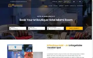 Mboutiquehotelmiami.us Screenshot 2024-04-26 18:05:55