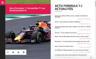 Actuformule1.fr Screenshot 2024-07-10 05:17:02
