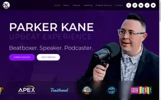 Parkerkane.co Screenshot 2024-07-06 11:28:06