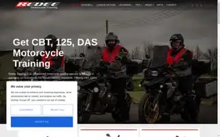 Redeemotorcycletraining.co.uk Screenshot 2024-05-19 00:43:23