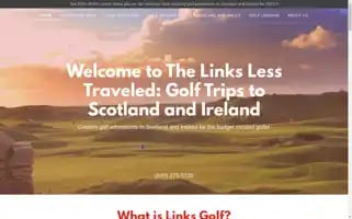 Linkslesstraveled.com Screenshot 2024-04-18 11:34:16