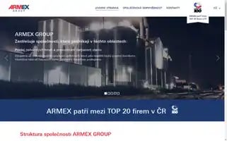 Armex.cz Screenshot 2024-06-17 17:49:45
