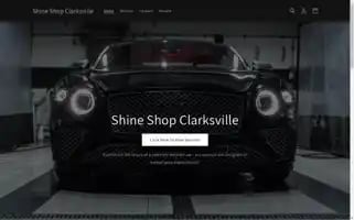 Shineshopclarksville.com Screenshot 2024-04-17 11:53:12