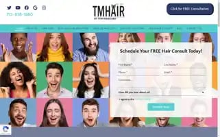 Tmhair.com Screenshot 2024-07-06 03:37:31