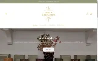 Boutiquecoeurgrenadine.com Screenshot 2024-05-05 10:14:30