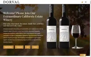 Dorvalwinery.com Screenshot 2024-07-02 23:25:43
