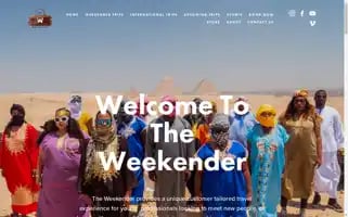 Theweekendertrips.com Screenshot 2024-04-17 15:07:31