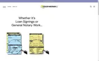 Thestickynotary.com Screenshot 2024-04-16 12:51:19