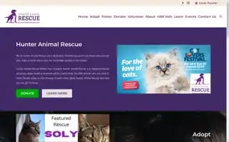 Hunteranimalrescue.com.au Screenshot 2024-07-08 20:45:44