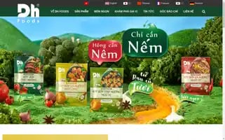 Dhfoods.com.vn Screenshot 2024-06-25 10:51:55
