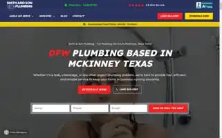 Smithandsonplumbing.com Screenshot 2024-05-16 17:48:24