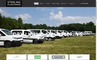 Sterlingplasteringltd.co.uk Screenshot 2024-05-18 15:46:03
