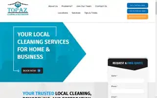 Topazcleaning.com Screenshot 2024-05-16 21:49:07