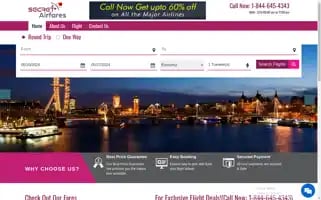 Secretairfares.com Screenshot 2024-05-13 20:52:05
