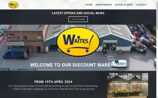 Waitescashandcarry.co.uk Screenshot 2024-05-14 23:24:38