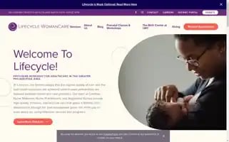 Lifecyclewomancare.org Screenshot 2024-07-04 03:36:01