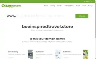 Beeinspiredtravel.store Screenshot 2024-04-14 12:10:14