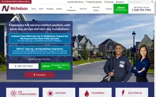 Nicholson-hvac.com Screenshot 2024-05-13 03:43:34