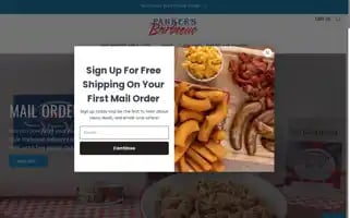 Parkersbbq.com Screenshot 2024-05-05 22:06:51