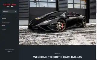 Exoticcarsdallas.com Screenshot 2024-06-11 05:35:58