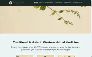 Wildflowerherbschool.com Screenshot 2024-06-11 09:33:22