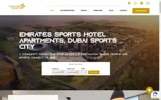 Emiratessportshotel.com Screenshot 2024-04-17 06:22:55