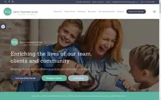 Baroninsurancegroup.com Screenshot 2024-07-01 01:30:13
