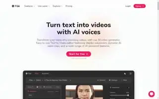 Fliki.ai Screenshot 2024-06-18 12:25:20
