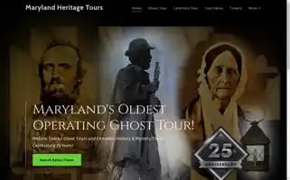 Marylandghosttours.com Screenshot 2024-04-17 00:57:12