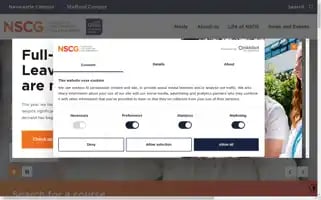 Nscg.ac.uk Screenshot 2024-07-01 14:08:17