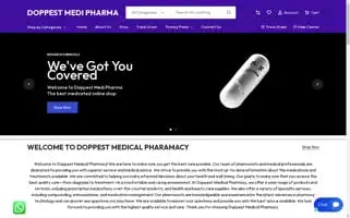Doppestmedipharma.com Screenshot 2024-05-28 22:05:36