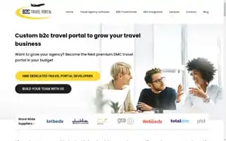 B2ctravelportal.com Screenshot 2024-04-22 20:01:21
