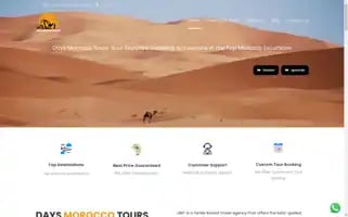 Daysmoroccotours.com Screenshot 2024-04-19 06:37:25