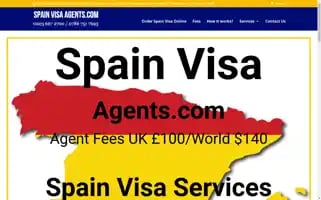 Spainvisaagents.com Screenshot 2024-07-09 05:39:11