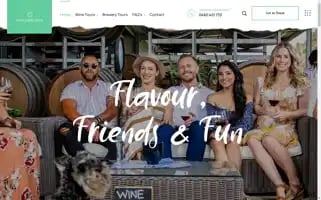 Winepartytours.com.au Screenshot 2024-04-18 10:50:08
