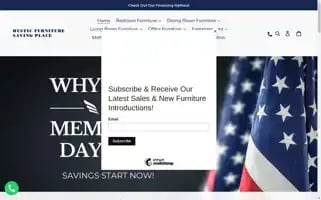 Rusticfurnituresavingplace.com Screenshot 2024-05-16 15:55:22