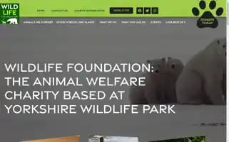 Wildlife-foundation.org.uk Screenshot 2024-06-30 06:16:30
