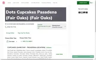Orderdotscupcakes.com Screenshot 2024-07-01 10:01:14