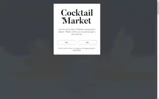 Cocktailmarket.co.uk Screenshot 2024-05-05 13:58:37