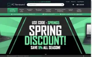 Pcrenewed.co.uk Screenshot 2024-05-16 12:15:53