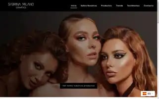 Sabrinamilanocosmetics.com Screenshot 2024-04-27 07:25:32
