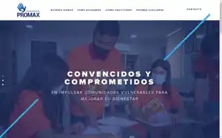 Fundacionpromax.org Screenshot 2024-07-09 07:03:00