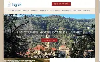 Sanctuaire-laghet.fr Screenshot 2024-05-25 13:52:19