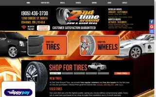 2ndtimearoundtires.com Screenshot 2024-05-06 02:59:04